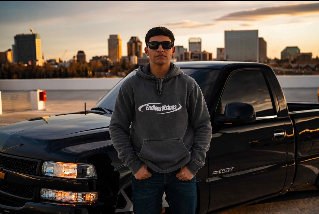 Washed GreyHoodie